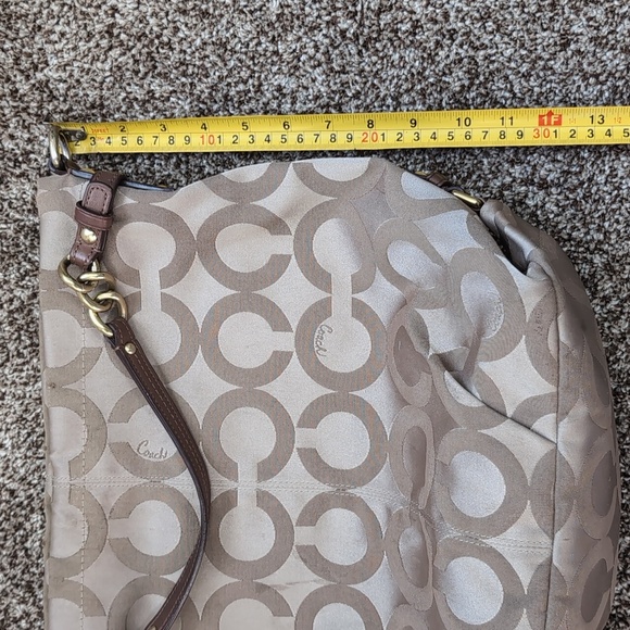 Coach Brooke 14146 Brown Canvas / leather with issues - Picture 8 of 11